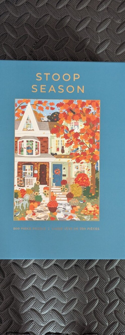 Nwt - Hobbry 500 Piece Puzzle - Stoop Season
